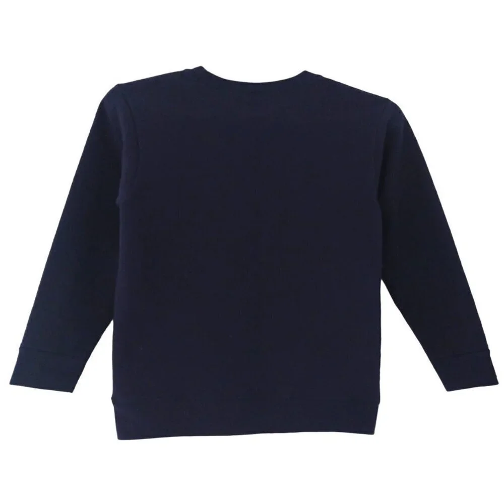 Hanes FreshIQ Gridiron Football Graphic Sweatshirt M Medium Navy Blue